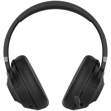 LORGAR Noah 501, gaming bluetooth headset with microphone, BT 5.3 JL7006, battery 1000mAh, type-C charging cable 0.8m, audio cable 1.5m, size:195*185*80mm, 0.28kg. Black [2]