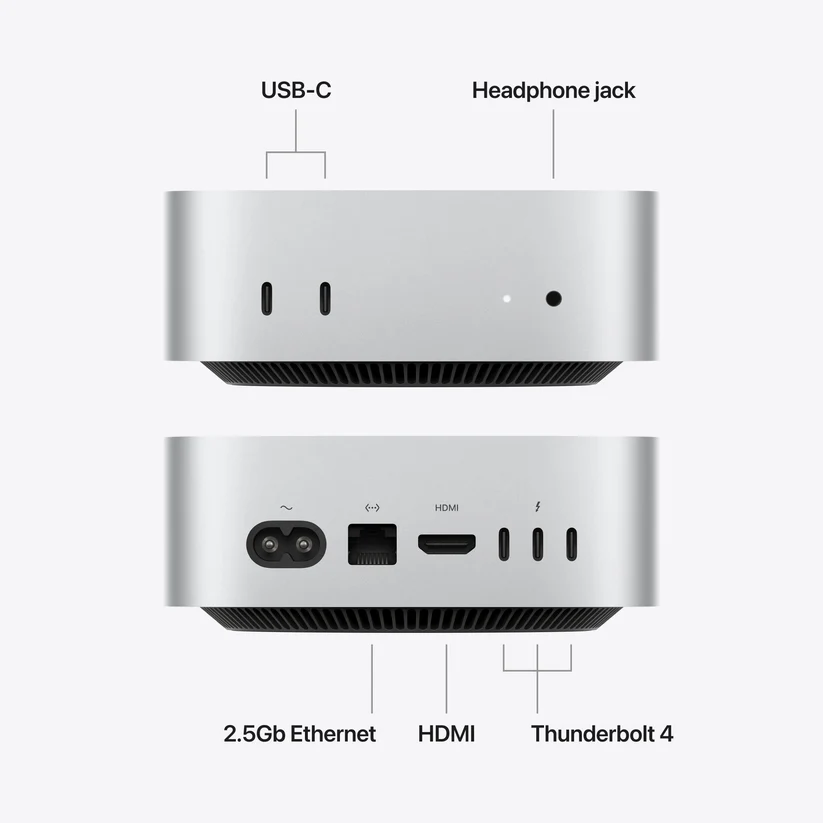 Mac mini M5 Pro - Mini PC Apple Mac mini, Apple M5 Pro, 24GB RAM, 512GB SSD, M5 Pro cu 15 nuclee CPU, 16 nuclee GPU, macOS [1]