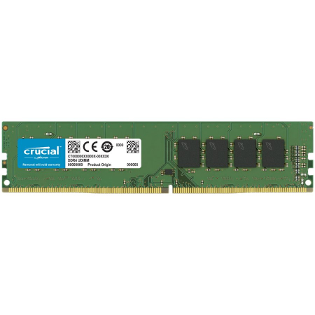 Memorii - Crucial 16GB DDR4-3200 UDIMM CL22 (8Gbit/16Gbit), EAN: 649528903624