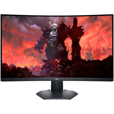 Sisteme PC & Periferice - Monitor LED Dell Gaming S3222DGM, 31.5" QHD 2560x1440 165Hz VA Panel 16:9 Curved 99% sRGB, 350 cd/m2, 3000:1, 178/178, 1ms (MPRT) / 2ms GtG (gray to gray), Flicker Free, 2xHDMI, 1xDP, Audio Jack, Free