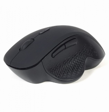 MOUSE GEMBIRD, PC sau NB, wireless, 2.4GHz, optic, 1600 dpi, butoane/scroll 6/1, , negru, "MUSW-6B-02" (include TV 0.18lei) [1]