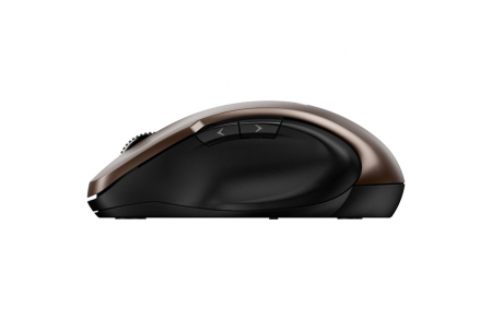 MOUSE Genius, Ergo "NX-8200S", PC sau NB, wireless, 2.4GHz, optic, 1200 dpi, butoane/scroll 5/1, , maro, "31030029403" (include TV 0.18lei) [2]