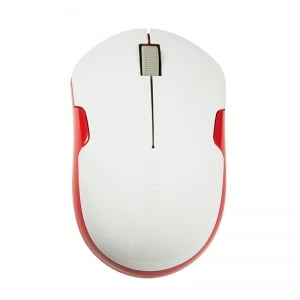 MOUSE LOGILINK wireless, 1200dpi, 3 butoane, 1 rotita scroll, white&red "ID0129" (include timbru verde 0.1 lei) [0]