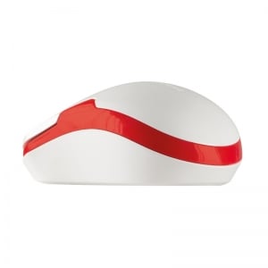 MOUSE LOGILINK wireless, 1200dpi, 3 butoane, 1 rotita scroll, white&red "ID0129" (include timbru verde 0.1 lei) [3]