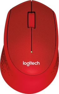 Sisteme PC & Periferice - MOUSE Logitech  "M330 Silent" Wireless Mouse, red "910-004911"  (include timbru verde 0.01 lei)