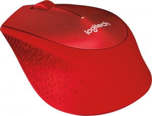 MOUSE Logitech  "M330 Silent" Wireless Mouse, red "910-004911"  (include timbru verde 0.01 lei) [3]