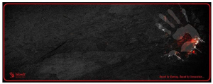 Mouse Pad - Mouse PAD A4Tech, "X-thin", gaming, cauciuc si material textil, 800 x 300 x 2 mm, negru, "B-088S"