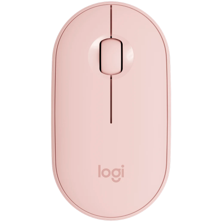 Mouse - LOGITECH M350S Pebble 2 Bluetooth Mouse - TONAL ROSE - DONGLELESS