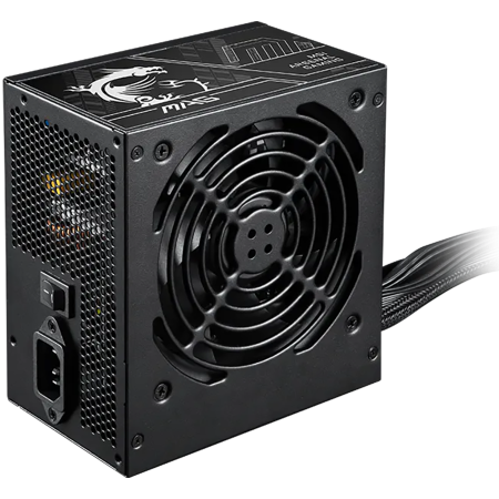 MSI MAG A750BN PCIE5 II, 750W, 80 Plus Bronze, 120mm Low Noise Fan, Protections: OVP/OCP/SCP/OPP/UVP, Dimensions: 140mmx150mmx86mm, 5Y Warranty [2]