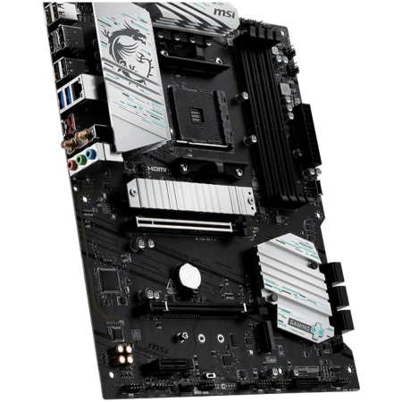 MSI Mainboard Desktop B550 GAMING WIFI (AM4, 4xDDR4, 1xHDMI, 1xDP, 2xPCI-E x16 slot, 1xPCI-E x1 slot, 2xM.2, 6xSATA 6G, GLAN, Wi-Fi 5 Solution, BT 5.0) ATX [2]