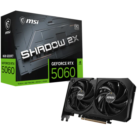Componente PC - MSI Video Card NVIDIA GeForce RTX 5060 8G SHADOW 2X OC MAX