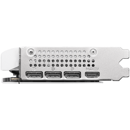 MSI Video Card NVIDIA GeForce RTX 5060 Ti 16G VENTUS 2X OC WHITE PLUS, 16GB GDDR7, 128-bit, 2602 MHz Boost, 4608 CUDA Cores, PCIe 5.0 (x8), 3x DP 2.1b, HDMI 2.1b, RAY TRACING, Dual Fan, 180W TDP, 8-pi [2]