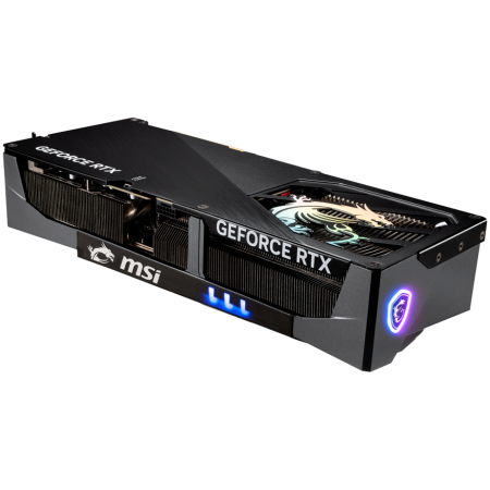 MSI Video Card Nvidia GeForce RTX 5090 32G GAMING TRIO OC, 32GB GDDR7, 512bit, Effective Memory Clock: 28000MHz, Boost: 2482 MHz, 21760 CUDA Cores, PCIe 5.0, 3x DP 2.1b, HDMI 2.1b, RAY TRACING, Triple [2]