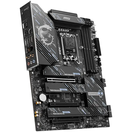 MSI Z890 GAMING PLUS WIFI6E, LGA 1851, Dual Channel DDR5 up to 9200(OC)MHz, 3x PCIe x16 slots, 4x M.2 slot, 4x USB 2.0, 2x USB 3.2 Gen 1, 1x USB 3.2 Gen 2, 1x USB 3.2 Gen 2 Type-C, 1x HDMI, 1x DP, 5Gb [2]