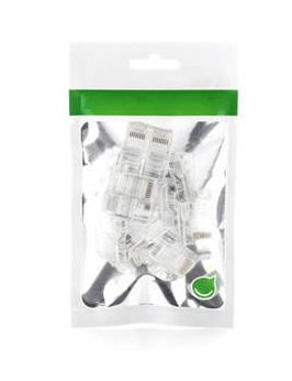 MUFA RJ-45 Ugreen, \\"NW110\\"  pt. cablu UTP, Cat5e, RJ-45 (T), plastic, 100 buc, \\"50246\\" - 6957303852468 [2]