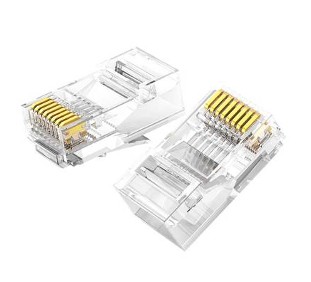 Retelistica - MUFA RJ-45 Ugreen, \\"NW120\\"  pt. cablu UTP, Cat6, RJ-45 (T), plastic, 100 buc, \\"60558\\" - 6957303865581