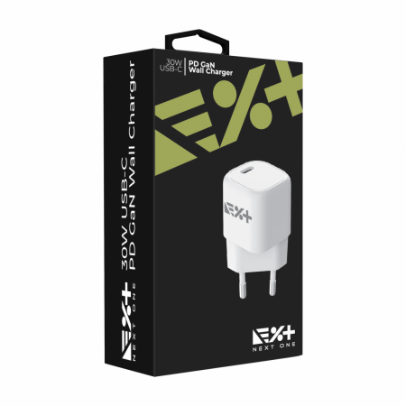 Next One 30W USB-C PD Gan Wall Charger - White [8]
