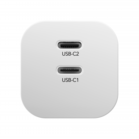 Next One 35W dual USB-C Gan Wall Charger 2x USB-C - White [6]