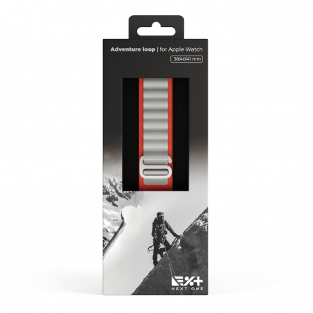 Next One Adventure Loop for Apple Watch 41mm - Orange/Gray [3]