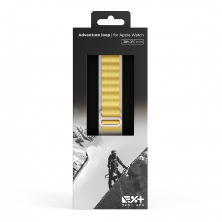 Next One Adventure Loop for Apple Watch 41mm - White/Yellow [3]
