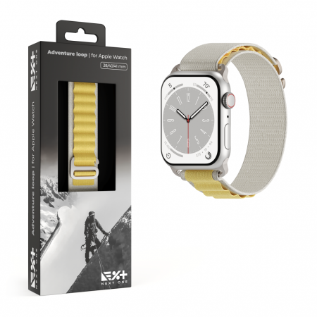 Next One Adventure Loop for Apple Watch 41mm - White/Yellow [5]