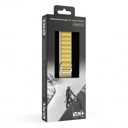 Next One Adventure Loop for Apple Watch 41mm - White/Yellow [4]