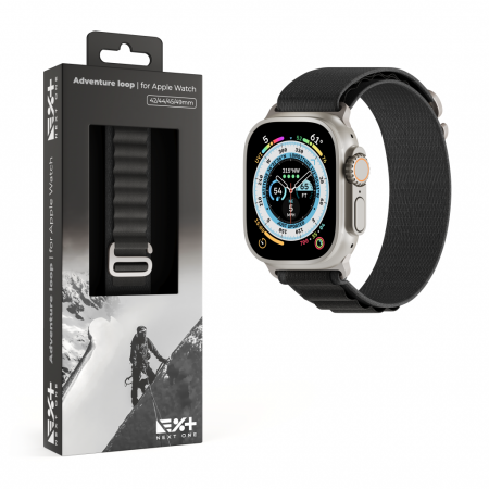 Next One Adventure Loop for Apple Watch 45/49mm - Black [1]