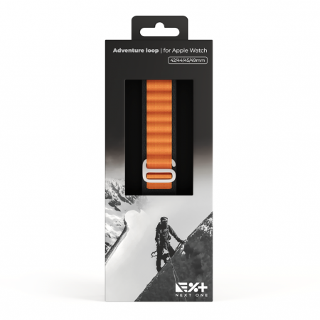 Next One Adventure Loop for Apple Watch 45/49mm - Black/Orange [7]