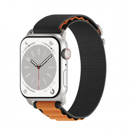 Next One Adventure Loop for Apple Watch 45/49mm - Black/Orange [6]