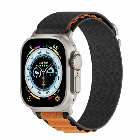 Next One Adventure Loop for Apple Watch 45/49mm - Black/Orange [4]
