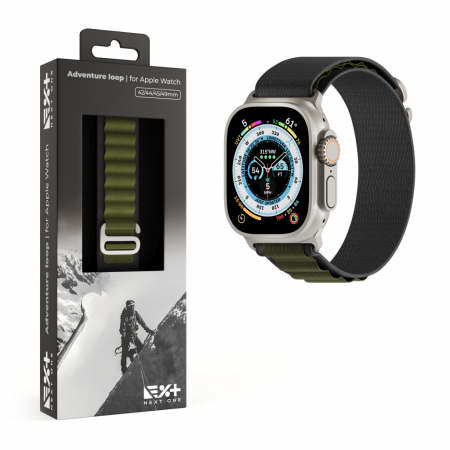 Next One Adventure Loop for Apple Watch 45/49mm - Gray/Green [1]