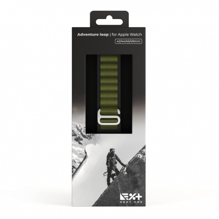 Next One Adventure Loop for Apple Watch 45/49mm - Gray/Green [7]
