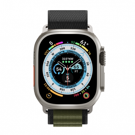 Next One Adventure Loop for Apple Watch 45/49mm - Gray/Green [3]