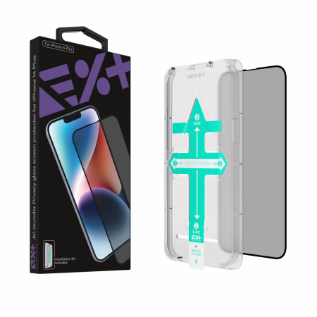 Next One All-Rounder Privacy Glass Screen Protector For iPhone 14 Plus [0]