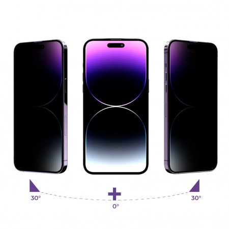 Next One All-Rounder Privacy Glass Screen Protector For iPhone 14 Pro [8]