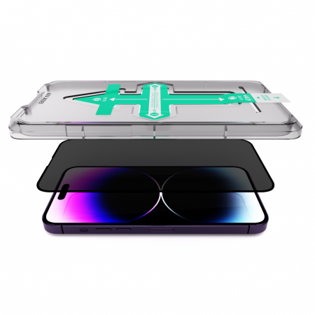 Next One All-Rounder Privacy Glass Screen Protector For iPhone 14 Pro Max [5]