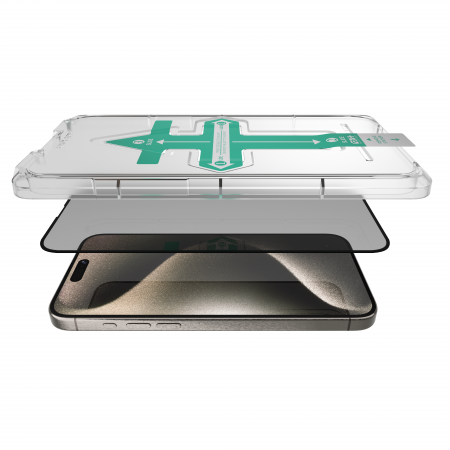 Next One All-Rounder Privacy Glass Screen Protector For iPhone 15 Pro [1]
