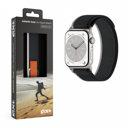 Next One Athletic Loop for Apple Watch 41mm - Black [5]