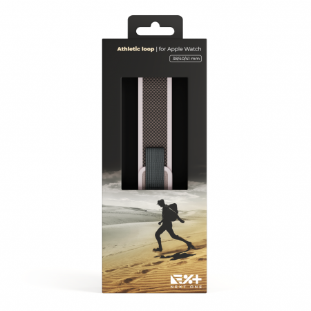 Next One Athletic Loop for Apple Watch 41mm - Pink Sand [3]