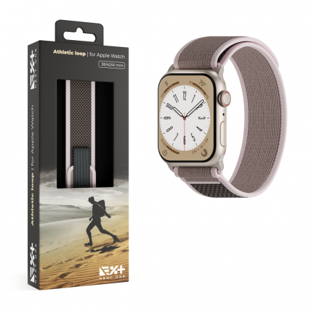 Next One Athletic Loop for Apple Watch 41mm - Pink Sand [5]