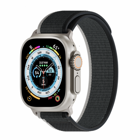 Next One Athletic Loop for Apple Watch 45/49mm - Black [4]