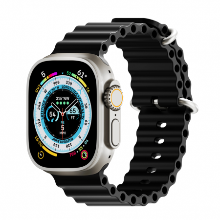 Next One H2O Band for Apple Watch 45/49mm - Black [4]