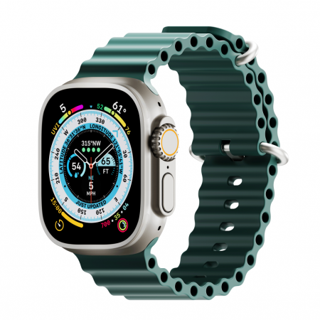 Next One H2O Band for Apple Watch 45/49mm - Deepsea Green [4]