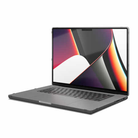 Next One Hardshell | MacBook Pro 16 inch Retina Display 2021 Safeguard - Smoke Black [6]