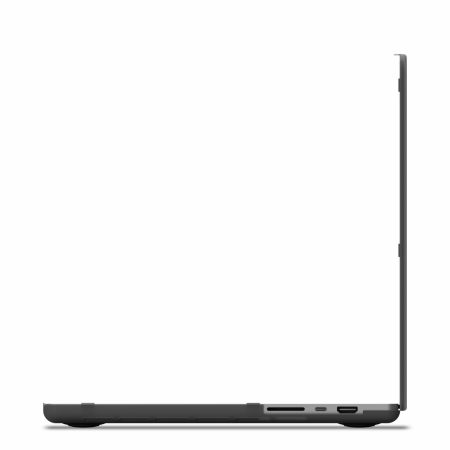 Next One Hardshell | MacBook Pro 16 inch Retina Display 2021 Safeguard - Smoke Black [1]