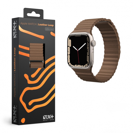 Next One Leather Loop for 42/44/45mm - Brown [2]