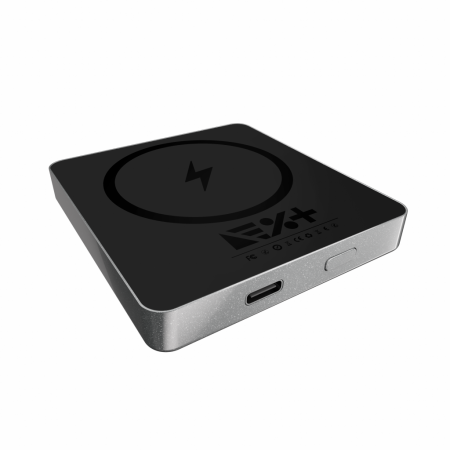 Next One Magnetic Wireless Power Bank (5000 mAH) - Black [8]