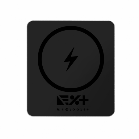 Next One Magnetic Wireless Power Bank (5000 mAH) - Black [7]