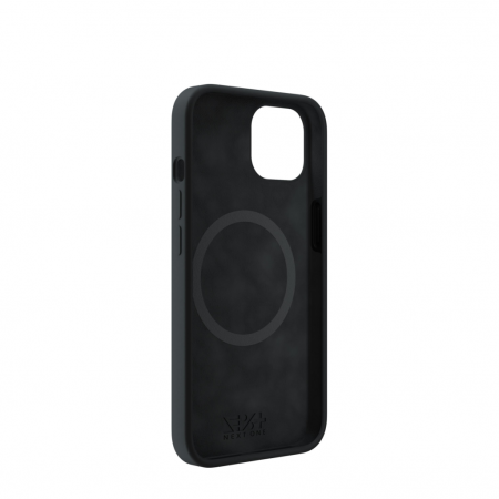 Next One MagSafe Silicone Case for iPhone 13 - Black [3]