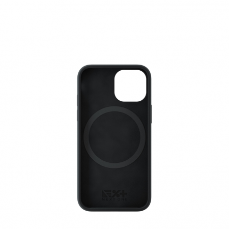 Next One MagSafe Silicone Case for iPhone 13 Mini - Black [2]